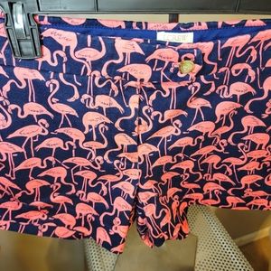 JCrew Flamingo shorts